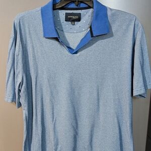 Jachs New York Men's Light Blue Polo Shirt